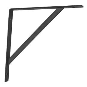 black metal bracket|screwfix black brackets.